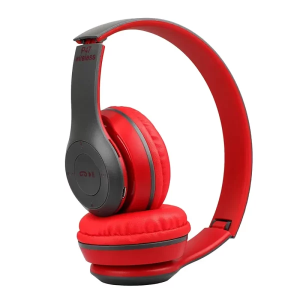 Casque Bluetooth Sans Fil P47 Red SYNOTEC