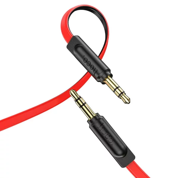 Cable AUX Audio HOCO 2M Red UPA16 SYNOTEC