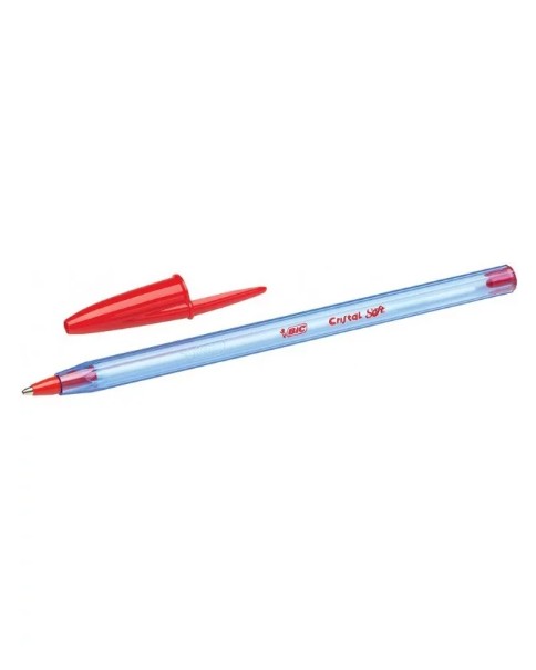Stylo à bille rouge BIC soft