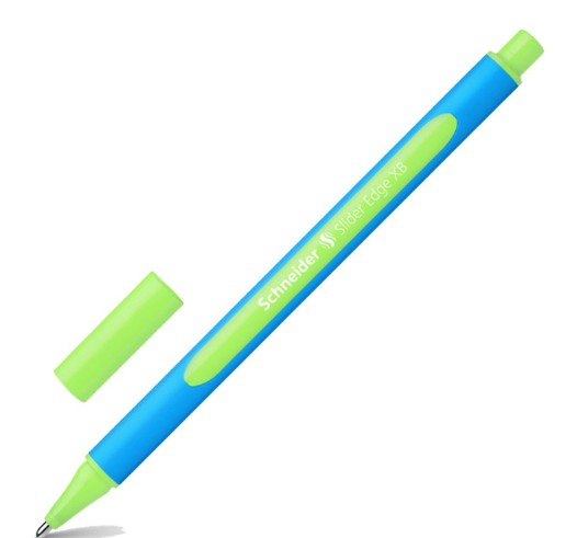 Stylo à bille vert fluo SCHNEIDER slider edge XB