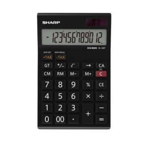 Calculatrice SHARP EL-125T-BL