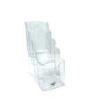Porte dépliant A6 en plastique