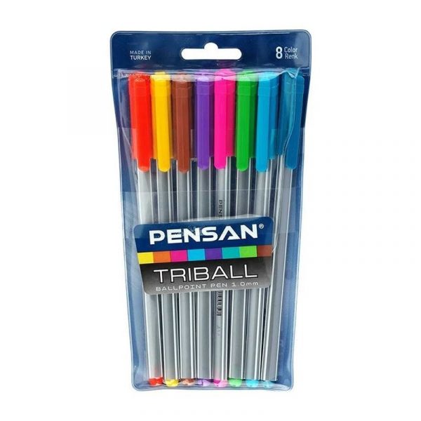 Pochette 8 stylo à bille