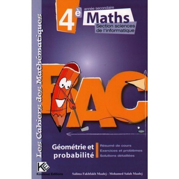 Parascolaire Les Cahiers Des Mathématiques 4éme Info SYNOTEC