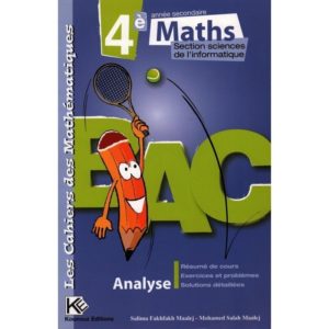 parascolaire les cahiers des mathématiques analyse 4 em info