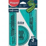 Pochette géométrique 3p maped twist