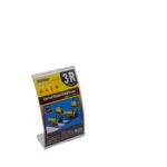 Porte tarif format 3R en plastique