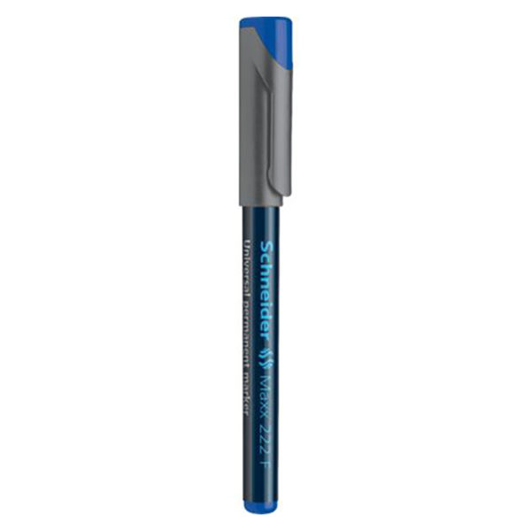 Marqueur permanent bleu SCHNEIDER maxx 222F