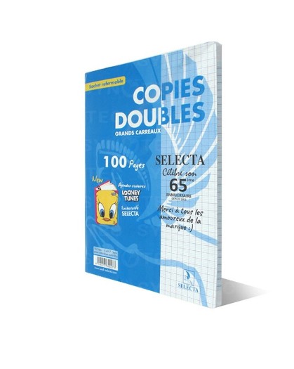 Doubles feuilles PM 100p SELECTA
