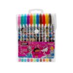 Pochette 12 stylos gel GLITTER