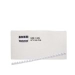 Paquet de 100 spirales blanches 12mm