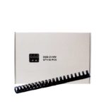 Paquet de 50 spirales noires 25 mm