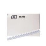 Paquet de 50 spirales blanches 28 mm