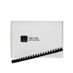 Paquet de 100 spirales noires 16 mm