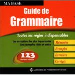MON GUIDE GRAMMAIRE