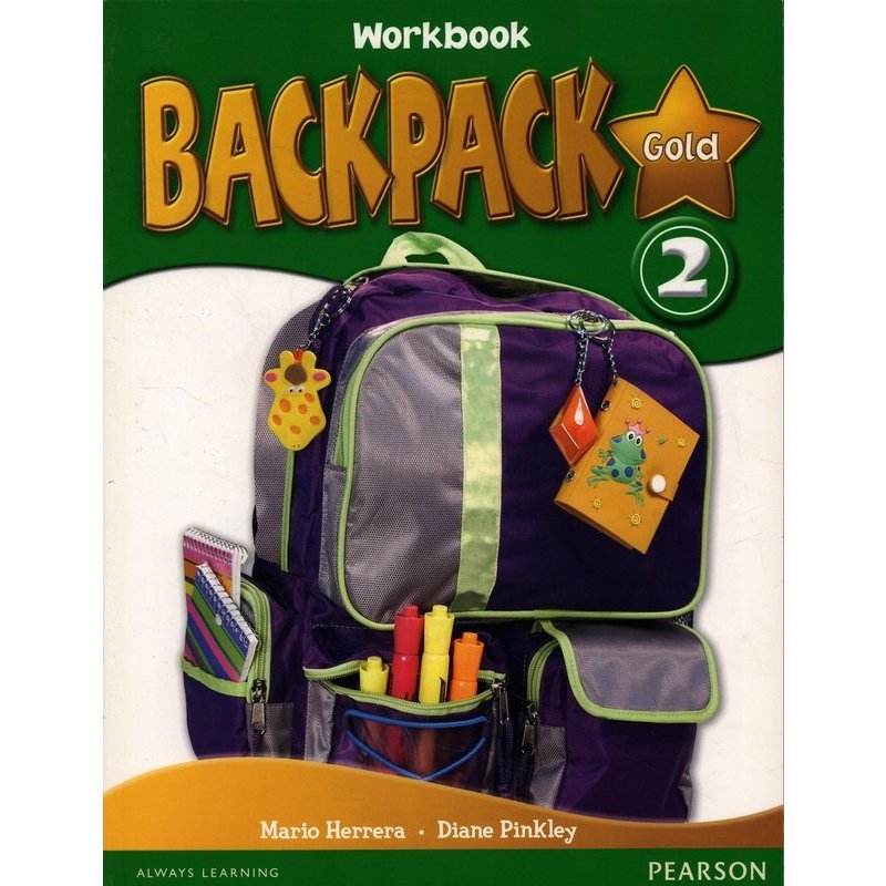 Backpack Workbook book gold 2