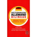 DICTIONNAIRE BILINGUE ALLEMAND/FRANCAIS