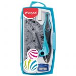 Compas kid’z + pochette géométrique 8p maped