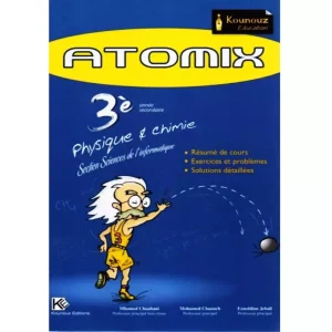 Atomix Physique-chimie 3éme info LIVRES-synotec