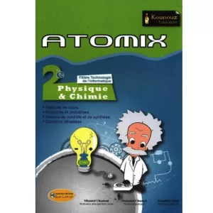 Atomix physique-chimie 2éme science-info Livres-SYNOTEC