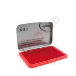 Boite à tampon 7x11cm MOSPAS rouge