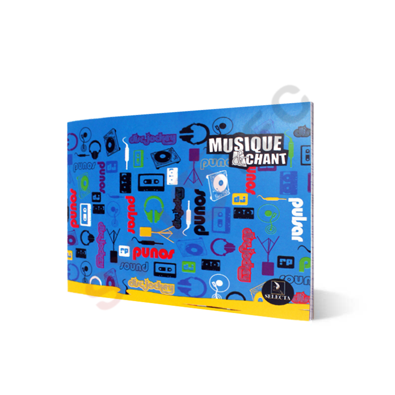  Cahier  de musique  et chant  PM 48p SELECTA SYNOTEC