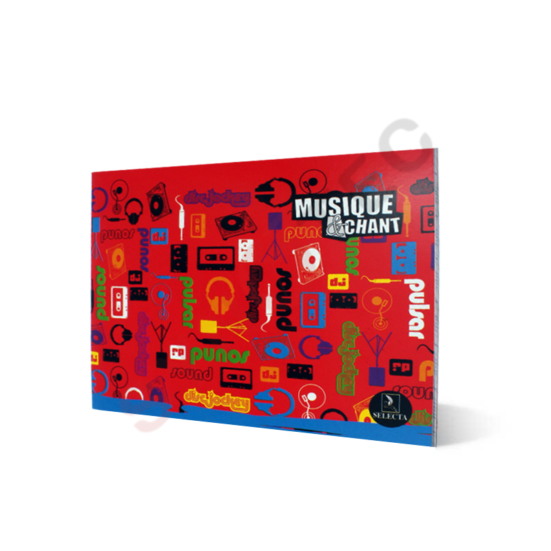  Cahier  de musique  et chant  PM 48p SELECTA SYNOTEC