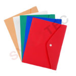Chemise à bouton 18*27 cm en plastique TRAMIX