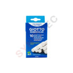 Craies blanches 10pcs GIOTTO