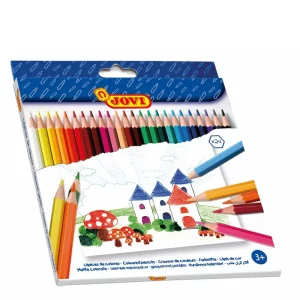 Crayons de 24 couleurs JOVI