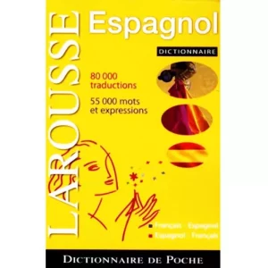 Dictionnaire de poche Larousse Espagnol Librairie synotec