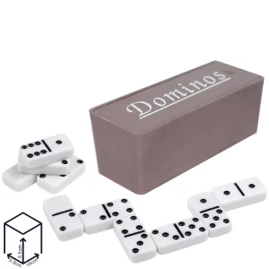 Dominos avec boite en plastique