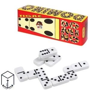 Dominos aven boite en carton