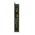 Mines 0.5 rouge FABER CASTELL
