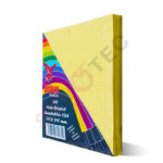 Fiches bristol GM jaune 100f vilaluxe