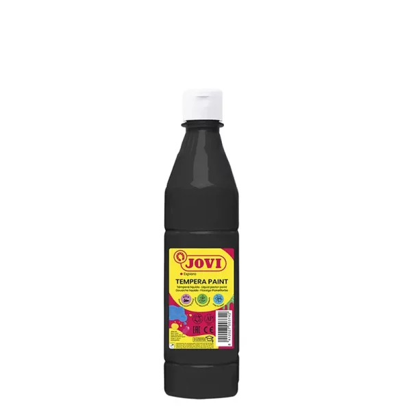 Gouache liquide noir de 500 ml JOVI