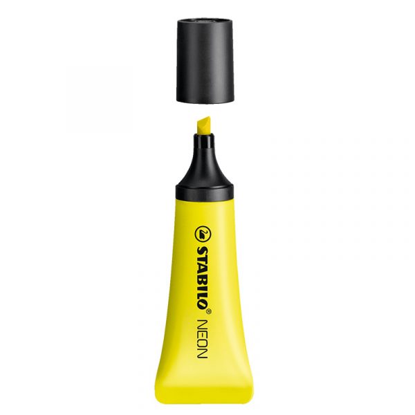 Marqueur fluo jaune STABILO boss neon