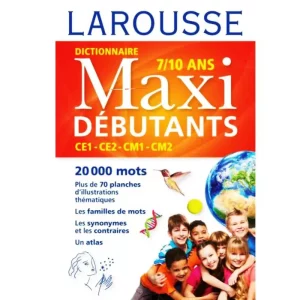 Larousse dictionnaire maxi débutants Livres-synotec