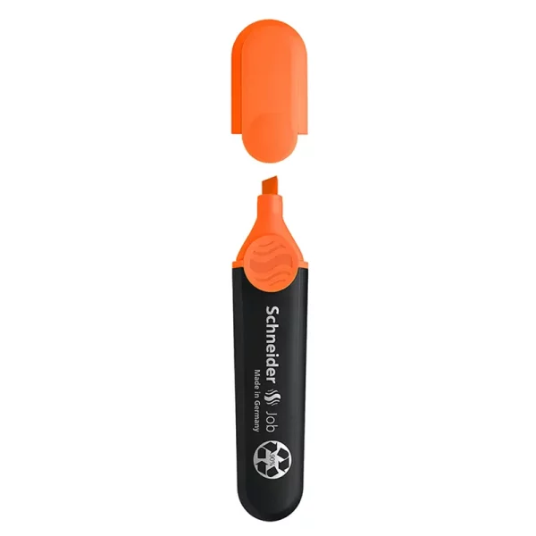 Marqueur Fluo Orange Schneider Job 1506