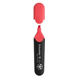 Marqueur fluo rouge Schneider Job