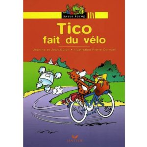 Tico fait du vélo