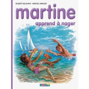 Martine Apprend a nager