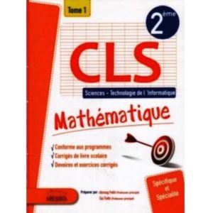 Cls Mathématiques 2éme science info tome 1