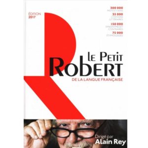 Le Petit Robert Dictionnaire De La Langue Française