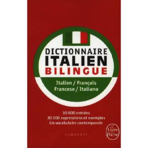 Dictionnaire Bilingue italien-français