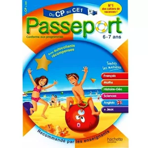 Passeport Cp au Ce1 6-7 ans Livres-Synotec