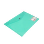 Chemise à bouton A4 en plastique