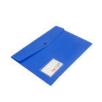 Chemise à bouton A4 en plastique VILALUXE