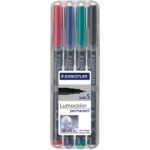 Pochette 4 marqueurs permanent CD STAEDTLER S