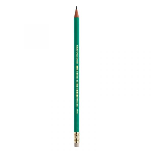 Crayon noir avec gomme HB BIC Evolution